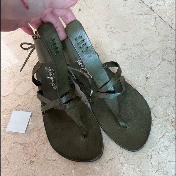 Free People Vacation Day Wrap Sandal Size 40 - Picture 5 of 12